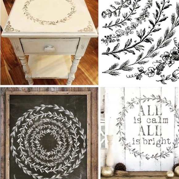 Iron Orchid Designs Other - Wreath Builder Classic Decor Stamp by Iron Orchid Designs (IOD) New Low Price!